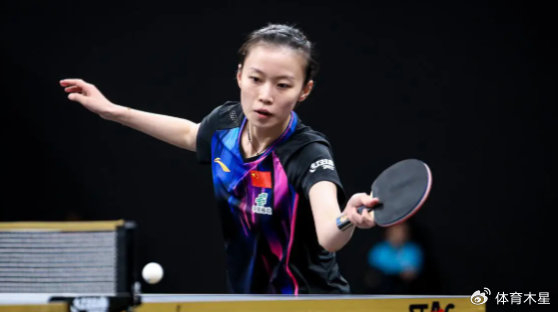 韩菲儿3-0横扫郑爱新晋级女单16强，展现新生代力